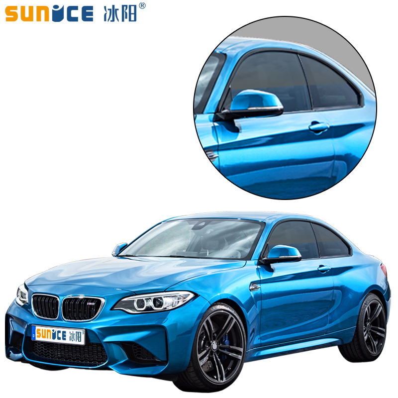 Sunice 0.5x10m 75%VLT Light Blue Auto Car Windshield Window Tint Film Automotive building Nano Ceramic Solar tint glass foils