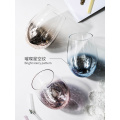 Creative Starry Sky Egg Shape Glass Breakfast Cup Coffee Tea Milk Juice Water Mug Red Wine Whiskey Cup Lovers Gifts Friends Cup