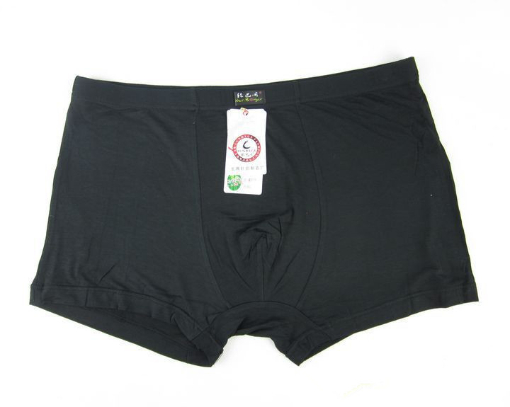 5PCS/lot Top Quality Boxers Bamboo Underwear Male Underwear Box Plus Big Size XL-- 6XL Free Shipping