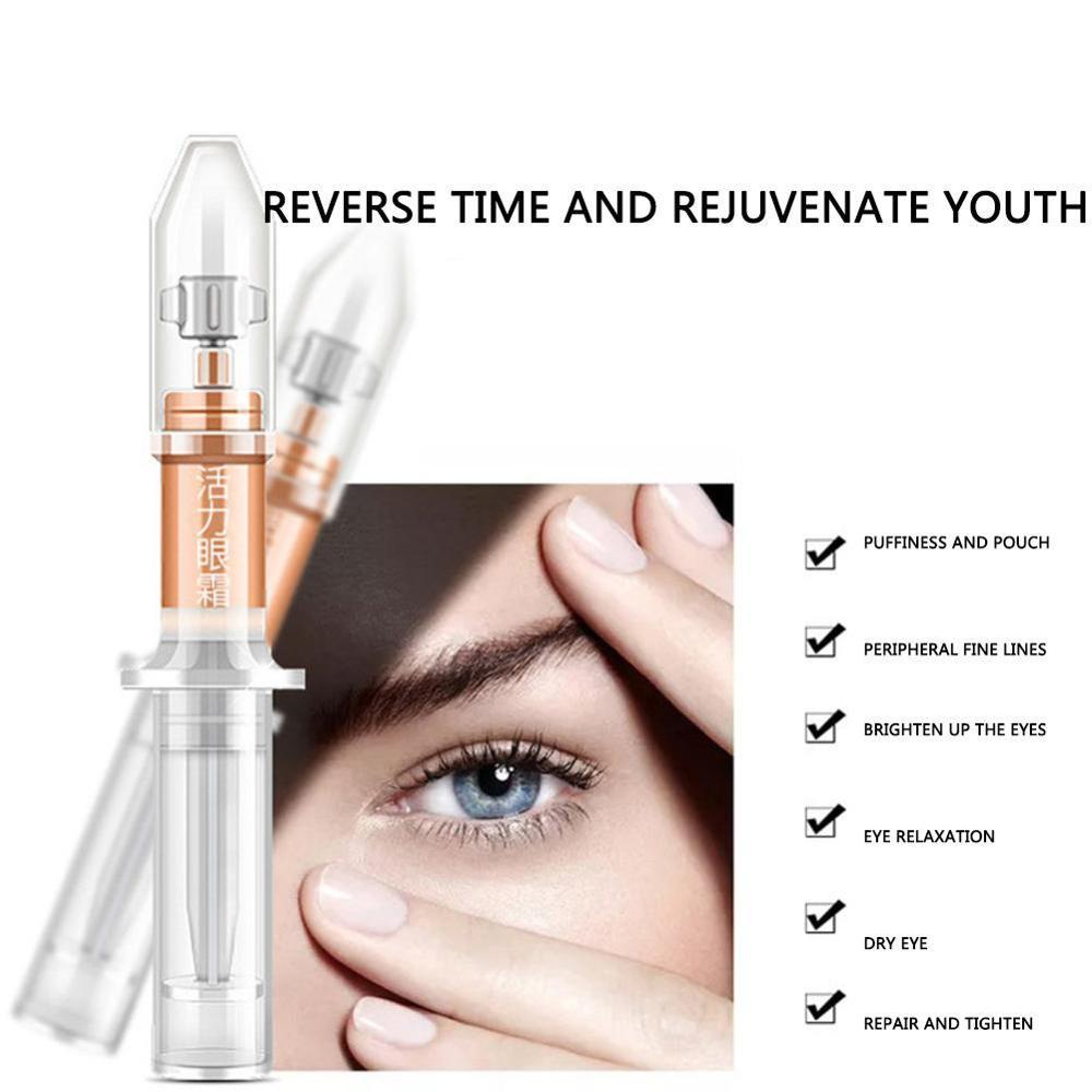 2 Minutes Instantly Eye Bag Removal Cream Long Lasting Effect Puffiness Wrinkles Fine Lines Remove Eye Cream for Women Men