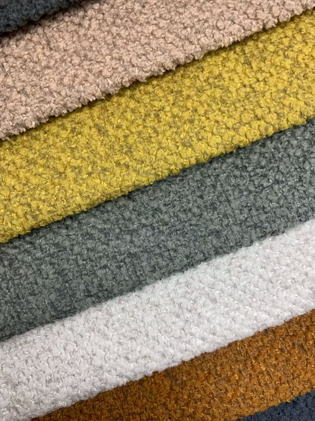 Hot Stamping Adhesive Bonded Sofa Velvet Fabric