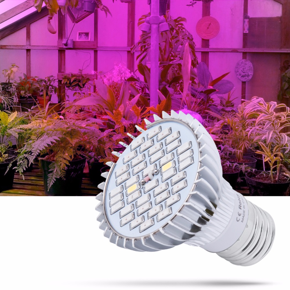 50W Fitolamp E27 Led Plante Indoor Grow Light Bulb AC 85-265V Power Led Aquarium Lighting 80W Greenhouse Phyto Lamps 30W IR UV