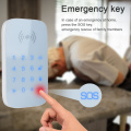 433MHz Wireless keypad for smart home security system kit for burglar fire alarm host control panel support RFID tag Arm Disarm