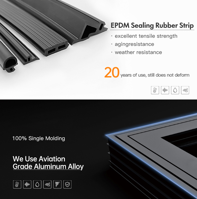 Aluminum Tilt And Turn Windows