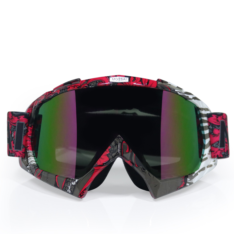 Motocross Goggles Ski Snow Skate Glasses Helmet Eyewears Sun Glasses Collapsible For Motorcycle Dirt Bike ATV MX Outdoor Cycling