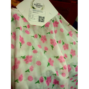 100% Poly knit mesh printed