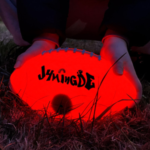 Glow in the dark LED football ball