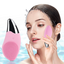 Electric Facial Cleansing Brush Waterproof Silicone Massage Brush Facial Deep Cleaning Tool Electric Sonic Cleanser Skin Care