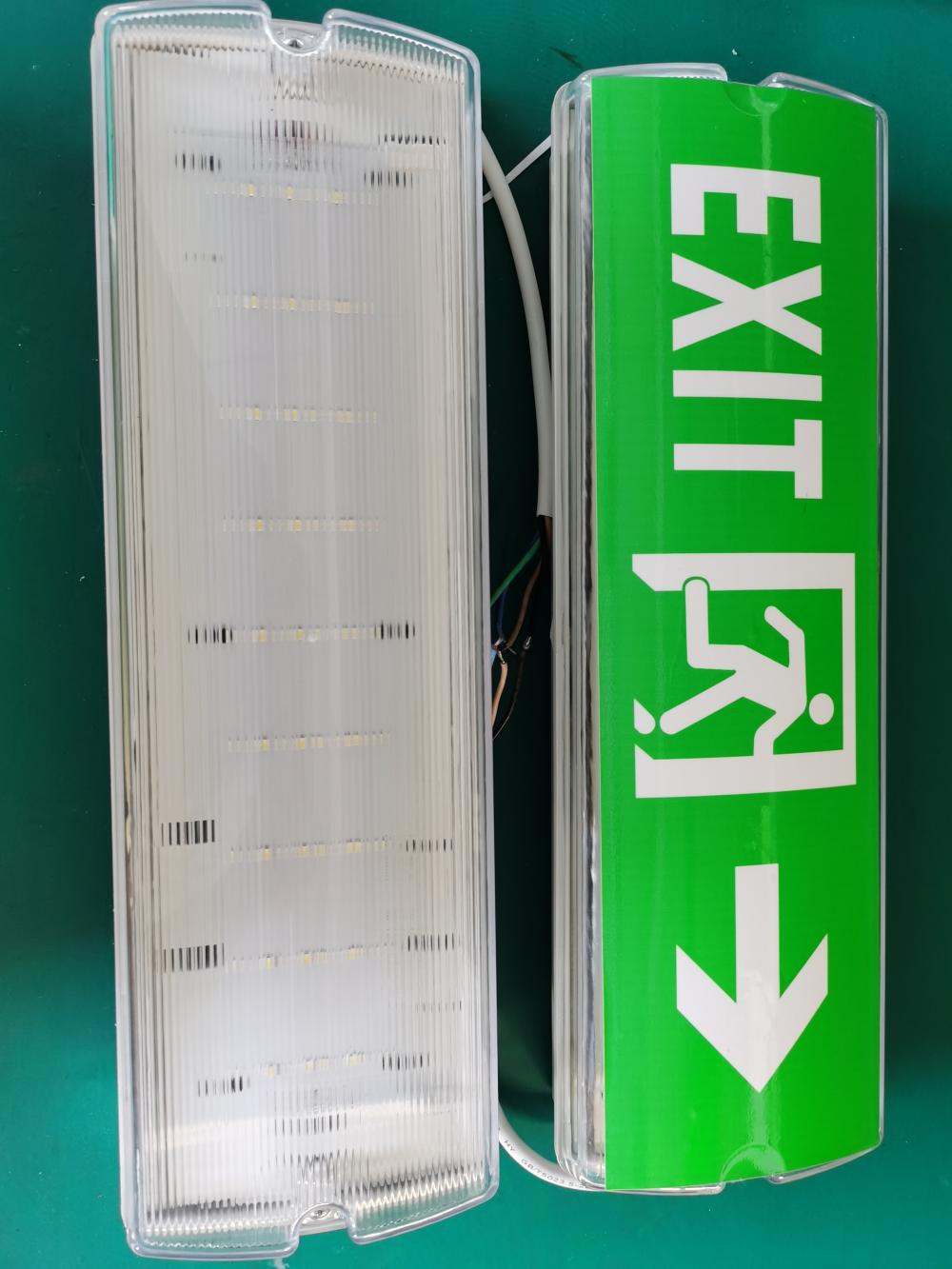 LED emergency wall mounted bulkhead light