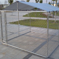 Galvanised Steel Chain Link Mesh Dog Kennel Enclosure