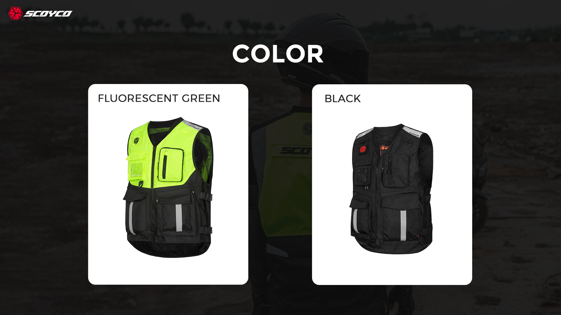 reflective riding vest