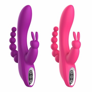Rabbit Vibrator G Spot Dildo Vibrator Sex Toys for Woman 12 Speed USB Charging Anal Vibrator Clitoris Stimulator Vagina Massager