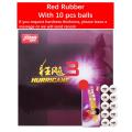 ball red rubber