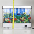 fake fish tank for decorate room and for children pet LED gift automatically swimming with fake fish led aquarium light gift box