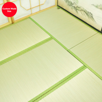 Custom Made Thick 3.0cm/3.5/4.5cm Japanese Traditional Igusa Tatami Mat Woven Rush Straw Mats Sleeping Flooring Judo Mattress