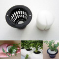 10Pcs Mesh Pot Net Cup Basket Hydroponic System Garden Plant Grow Vegetable Cloning Foam Seed Germinate Nursery Pots 2 Size