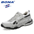 BONA New Designers Male Sneakers Running Shoes Men's Sport Shoes Outdoor Athletic Krasovki Tennis Shoes Man Jogging Shoes