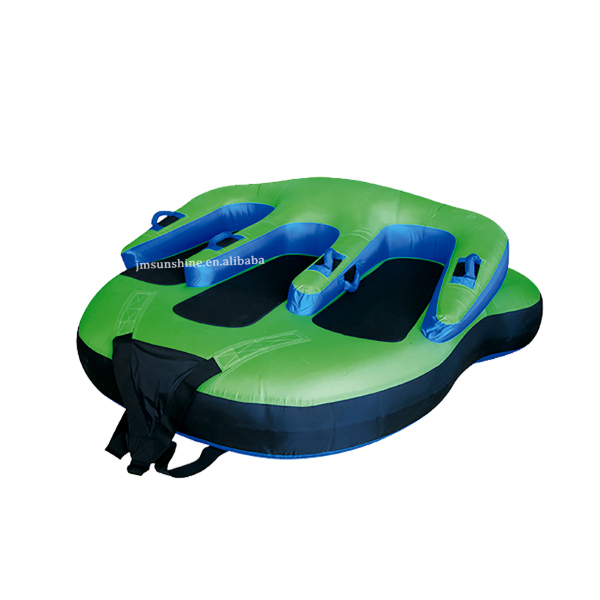 Inflatable Watersport Towable Tubes For 3 Person Using 7