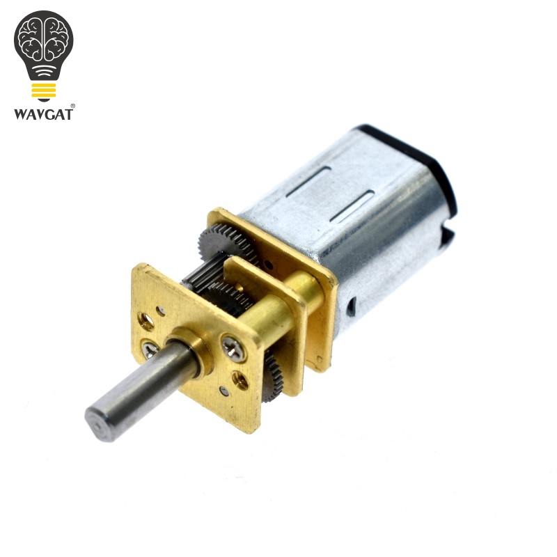 WAVGAT Arrival DC 6V 200RPM Mini Metal Gear Motor with Gearwheel Model N20 3mm Shaft Diameter For Power Tool.