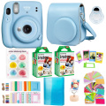 Fujifilm Instax Mini 11 Instant Camera With 40 Sheets Polaroid Mini Film Paper Camera Shoulder Strap Bag Accessories Bundle Kit