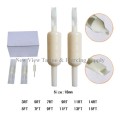 Disposable pre-sterilized tubes (White)