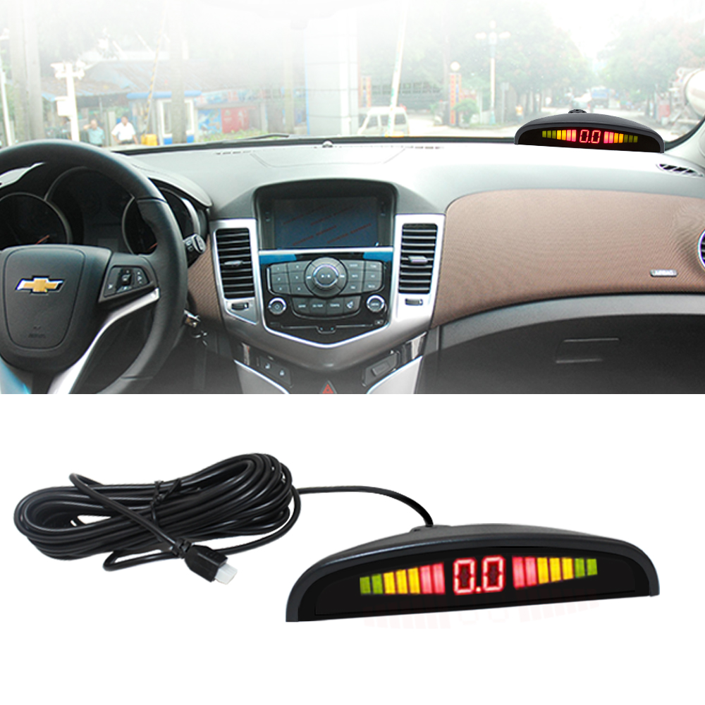 6 Sensors 22mm Car LED Backlight Display Parking Sensor Reverse Backup Radar Ultrasonic Detector Assistance Monitor System