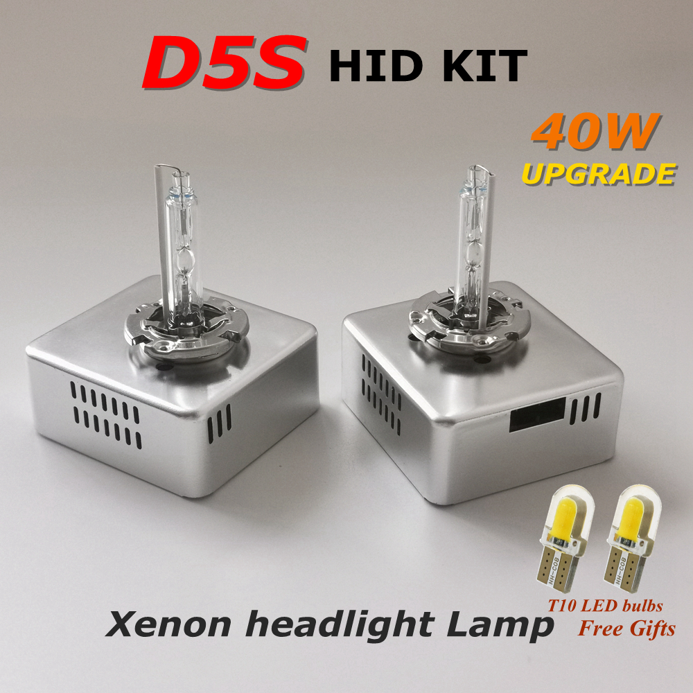 35w D5S HID Light Lamp Fast Start Headlights HID Xenon Kit Bulb 6000K All In One HID Bulb and Ballast Original Size D5S 40W