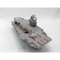 Aircraft Carrier Model Military Planes Simulation Aircraft Carrier Static Model With 6 Airplane Kids Children Gift Toys