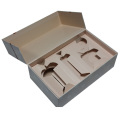 Cosmetic box set packaging with paper tray