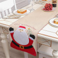 Christmas Gift snowflake Snowman Table Runner Merry Christmas Decor for Home 2020 Xmas Ornaments New Year's Decor 2021 Navidad