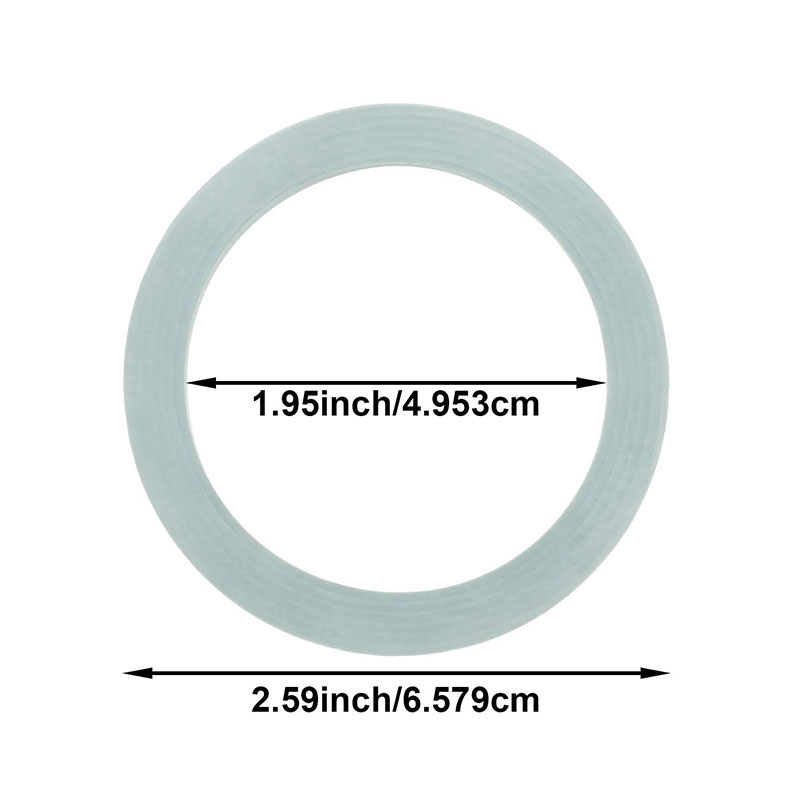 Blender Parts 1pcs 6-point Ice blade 2pcs Gasket Spare Replacement Parts For Oster 4980 4961-011 Kitchen Appliance
