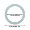 Blender Parts 1pcs 6-point Ice blade 2pcs Gasket Spare Replacement Parts For Oster 4980 4961-011 Kitchen Appliance