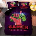 Modern Technology Trends Gamer Bedding Set For Adult Kids Gamepad Comforter Cloth Duvet Cover Hippie Nordic Bed Covers