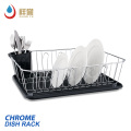kitchen chrome plated metal dish drying rack kitchen cabinet organizer dish rack