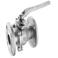 Manual stainless steel flange 304 ball valve