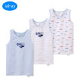 iairay 3pcs/set summer cotton tank top for boys white singlet kids boy sleep shirt sleeveless undershirt vest children underwear