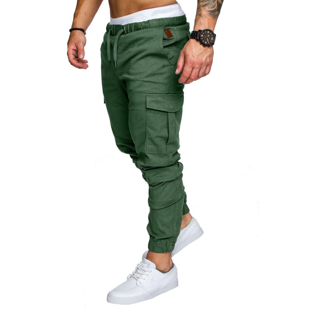 MRMT 2020 Brand New Men's Trousers Casual Fashion Elastic Pants Tether Pants for Male Solid Color Trouser