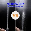 3-Function Adjustable Jetting Lonic Pure Filter Shower Head High Pressure & Water Saving Shower head for Best Shower Experience