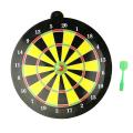 24.5cm Magnetic Dartboard Sets Safety Dart Board with 2pcs Darts Family Game Sport Toys for Kids Adults Indoor or Outdoor