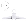 Multi-Function Household Travel Clothes Hanger Folding Dryer Portable Timing Shoes Dryer Hot Cold Wind Drying ,US Plug