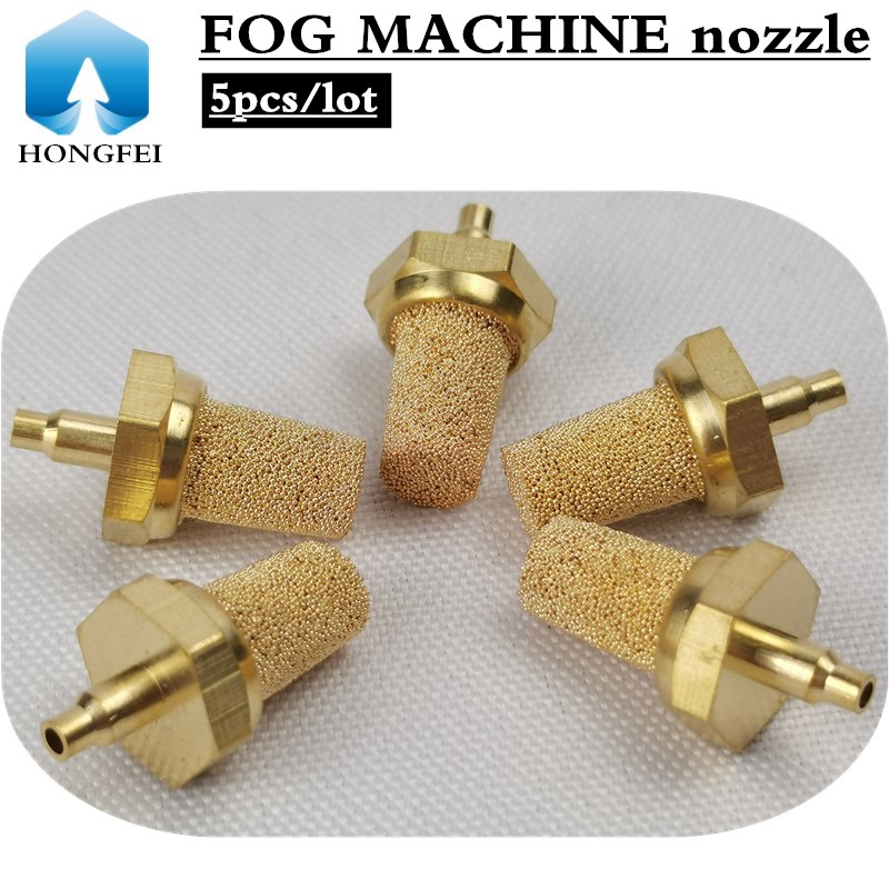 5pcs/ Stage smoke machine oil filter, fog machine Nozzle Professional lighting accessories