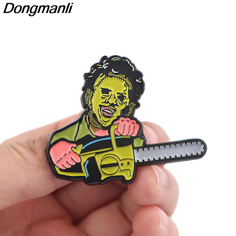 P4205 Dongmanli Cartoon Hellraiser Enamel Pin Brooches Metal Brooch Pins Badge backpack bag Collar Creative Jewelry