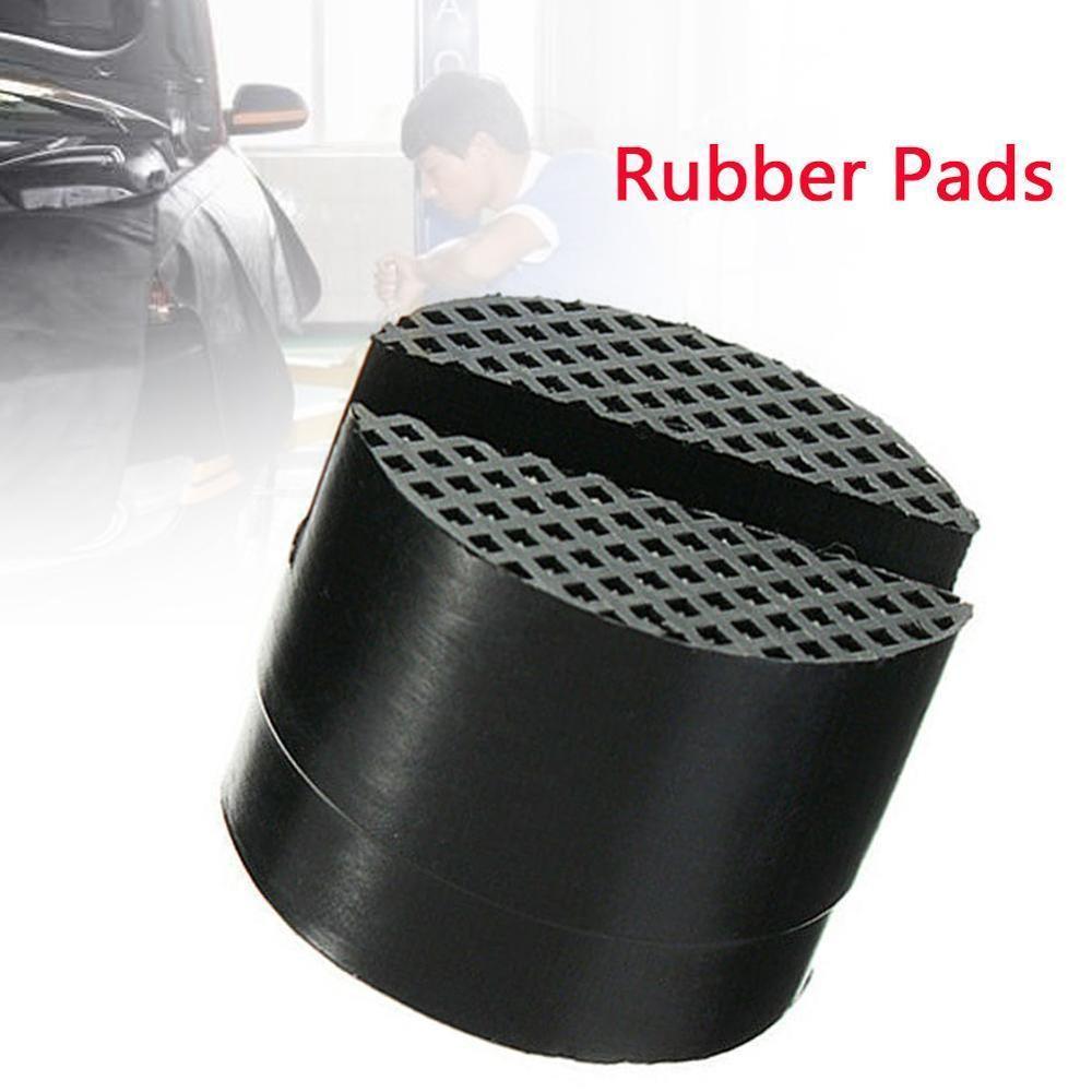 1 PC Universal Car Slotted Frame Rail Floor Jack Adapter Lift Rubber Pad Car Styling Accessories Jacks Rubber Supporting Pad
