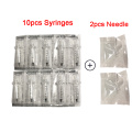 10pc Syringe 2 needl