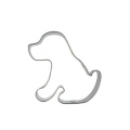 Lovely Puppy Aluminum Bakeware Kitchen Biscuit Cookie Tools Vegetable Cutter Mould Stainless Steel Selling Products Online DZ165