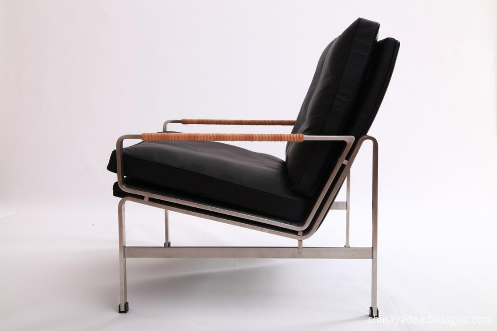 Leather Replica Fk6720 Lounge Chairs