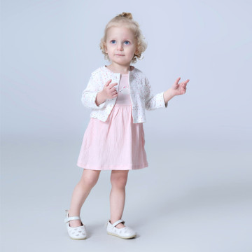 Brand 2019 summer baby girl set ,0-24M 100% cotton baby girls clothes summer flower girl dress , 2 pc/set baby dresses for girls