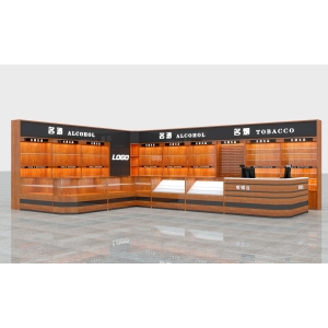 Supermarket Boutique Display Service Counter