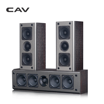 CAV SP950CS High-end Home Theater 3.0 Wooden Passive Speaker Music Center Surround Sound System Soundbar TV 3pcs/set