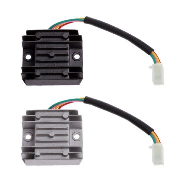 2019 4 Wires Voltage Regulator Rectifier Motorcycle Boat Motor Mercury ATV GY6 50 150cc Scooter Moped Motorbicycle Instrument